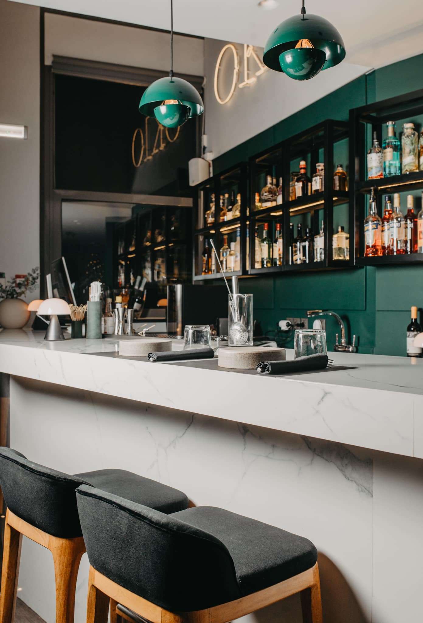 Okio Restaurant hospitality interior